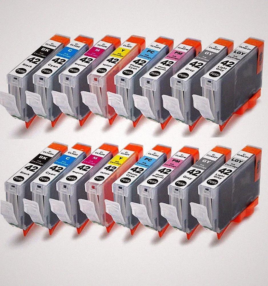 16-Pack/Pk Compatible CLI-42 CLI42 Ink Cartridge for Canon PIXMA PRO-100 100S