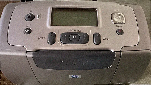 Digital Printer Model HP SDGOA03,Photo 145,Photosmart Color Inkjet .Silver