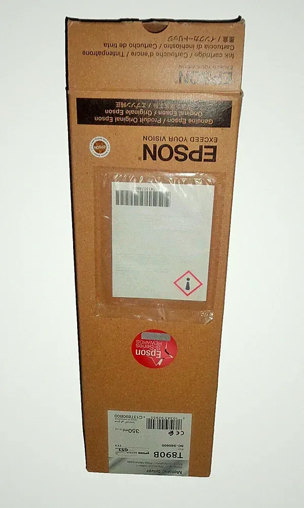 Genuine Epson T890B Metallic Silver Ink 350ml Sealed BB 2020