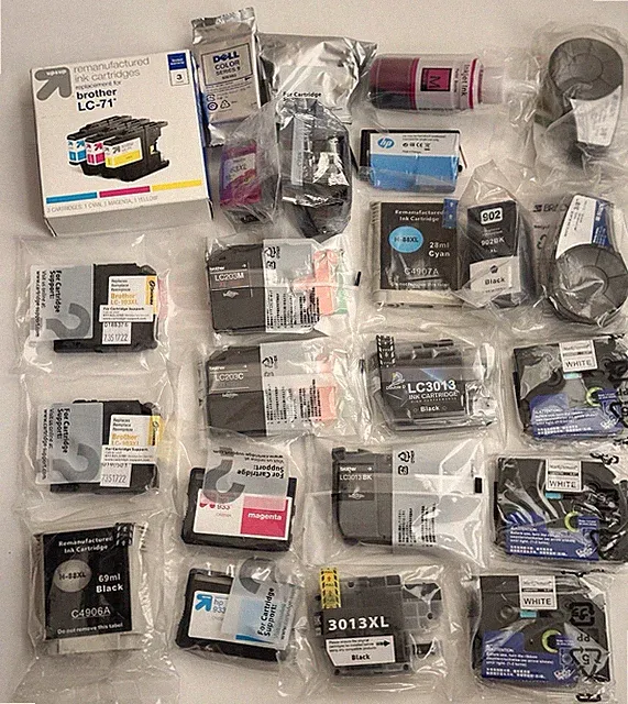 Kit 26 Pieces XL Ink Cartridge, Different models—see the photos.