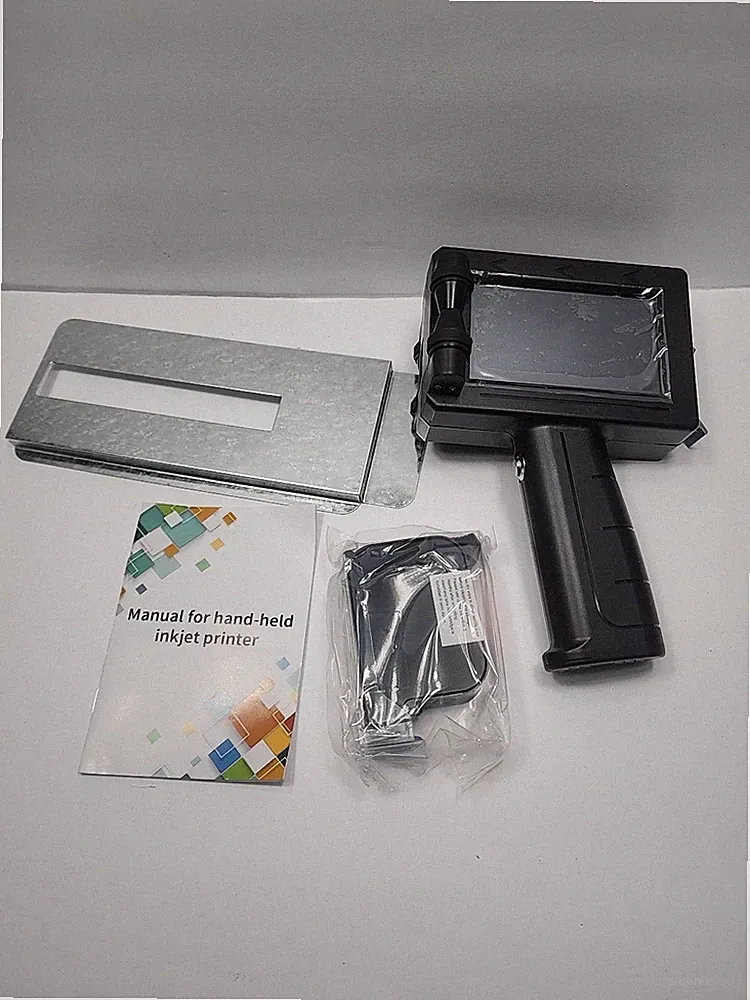 Leaice Handheld Inkjet Printer, Quick-Dry Ink, QR Code/Logo/Text