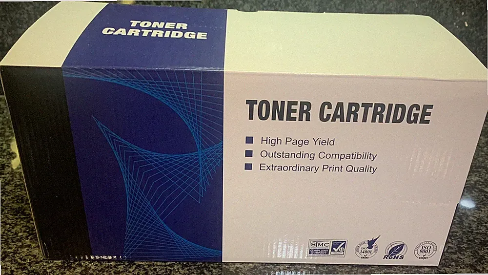 New 2pack printer ink toner cartridges